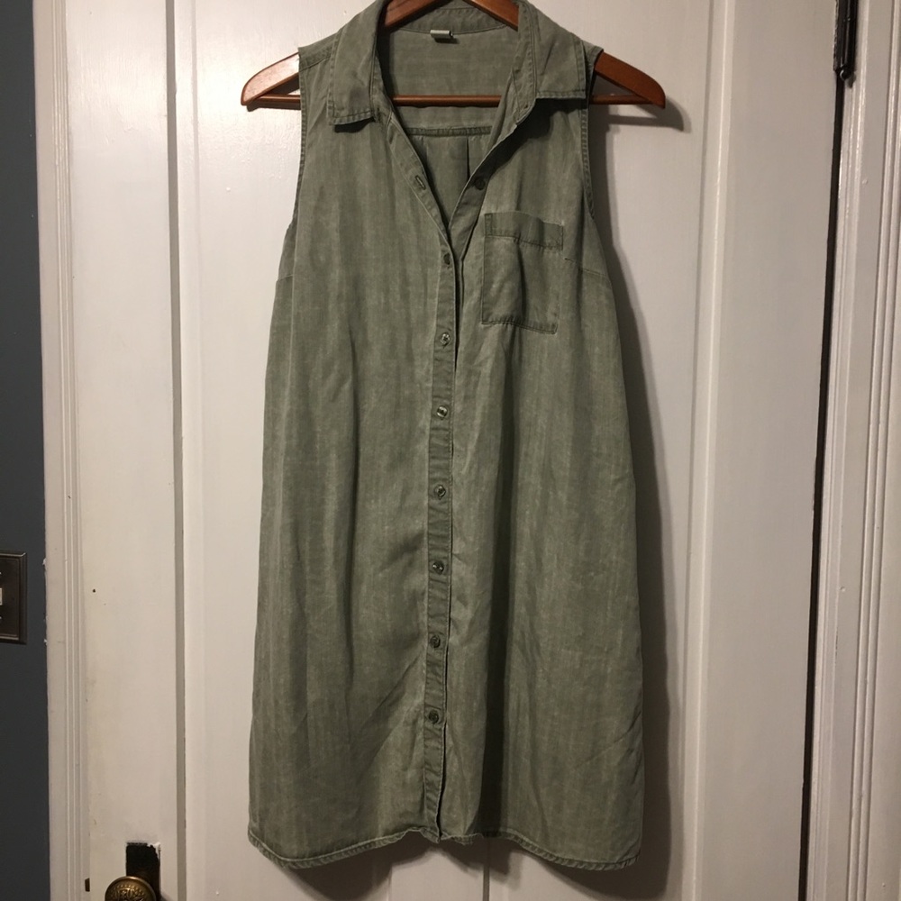 Sleeveless baby doll summer dress